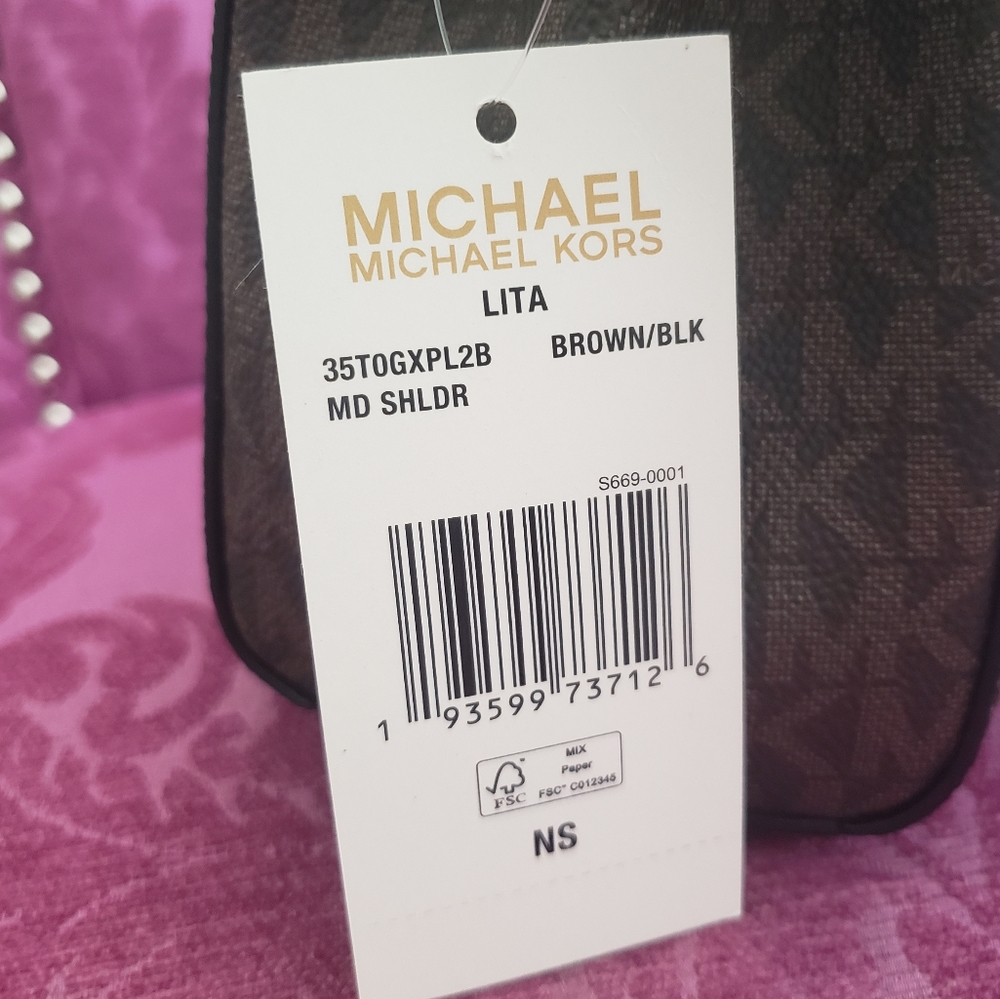 NWT Lita Medium Two Tone Crossbody - Picture 8 of 12